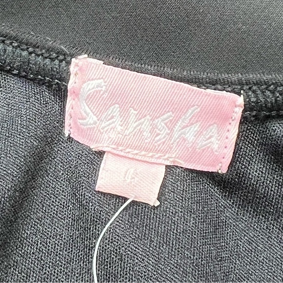 Sansha Esona Ballet Leotard Dress Black Size C = Girl’s 6 Skirt Tank New NWT - Picture 4 of 7